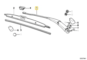 Wiper arm right for BMW E-34 - Picture 1 of 1