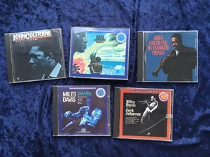 MILES DAVIS John Coltrane 5 Cd Lot~ Bitches Blue, Johnson,kind Of Blue,Supreme - Imagen 1 de 17