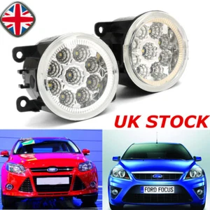 For Ford Fiesta MK7 MK8 Focus Transit Connect Front Bumper LED Fog Light Lamp UK - Picture 1 of 8