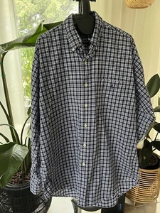 Polo Ralph Lauren Hemd Herren Größe M Mehrfarbig Kariert Blau Langarm Knopf - Bild 1 von 12