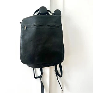 Vintage Hobo International Leather Backpack Bag Y2K 90s - Picture 1 of 5