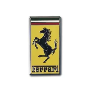 Para Ferrari 458/F8/488/F12/FF/599/612/430/California T Hood logo OEM:65394800 - Imagen 1 de 4