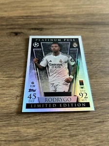 Platinum Pull Rodrygo Match Attax 2024/2025 Real Madrid 24/25 # LEPL4 - Bild 1 von 1