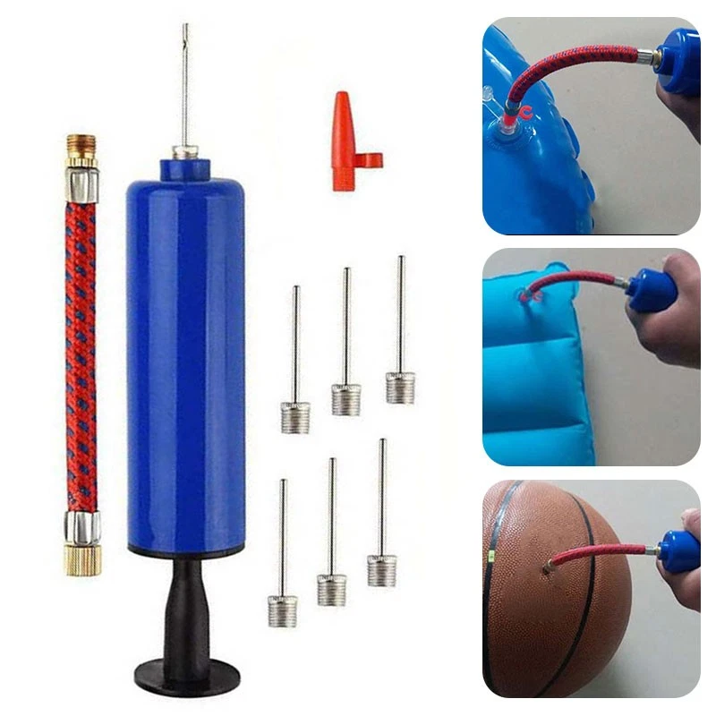 Inflatable Nozzle Adapter Kit 4-Piece Ball Pump Needle Set - Metal ...