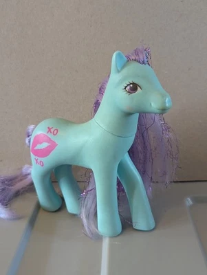 De colección 1988 G1 My Little Pony - Labios Rubí - Sweet Kisses Pony Foto 1 de 4