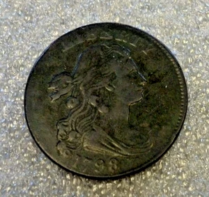 CENTAVO GRANDE 1798 SEGUNDO PEINADO F/VF BONITO (3077) - Imagen 1 de 4