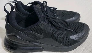 Nike Air Max 270 Tenis Hombre Talla 9 Triple Negro - Imagen 1 de 6
