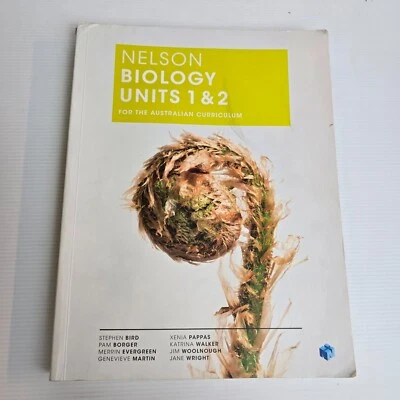 Nelson Biology Units 1 & 2 for the Australian Curriculum by Jane Wright & More - image 1 of 4