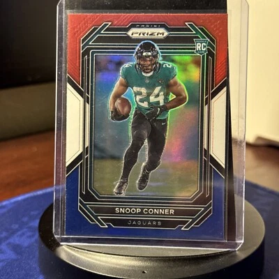 2022 Panini Prizm - Rookies Red White & Blue Prizm #345 Snoop Conner (RC) - Image 1 of 2