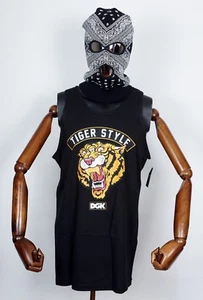DGK Skateboards t-shirt Tee Tank Top Tiger Style black IN S Dirty Ghetto Kids - Picture 1 of 1