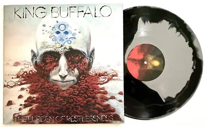 King Buffalo - The Burden Of Restlessness Limited Grey / Black Vinyl LP New - Image 1 of 3