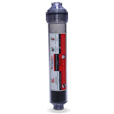 LiquaGen Inline Alkaline Carbon Mineral Drinking Water Filter  MADE IN USA - Image 1 of 4