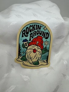Dutch Bros Limited Edition Sticker Rockin' Around Santa Yeti Brand New - Picture 1 of 4