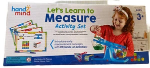 Hand2mind Let’s Learn to Measure Activity Set NEW 3+ - Picture 1 of 3