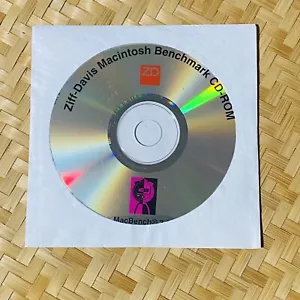 Ziff-Davis Macintosh Benchmark CDROM Macbenche 3.0 Vtg 1996 - Picture 1 of 4