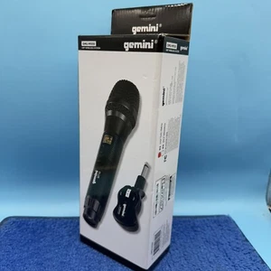 Gemini GMU-M100 Single HandHeld Wireless UHF Microphone System - Picture 1 of 2