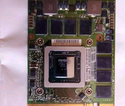 Nvidia Quadro FX3600M 512MB MXM-III HE P398 NB8E-GLM3 G92 HP 8710W Video Card - Immagine 1 di 2