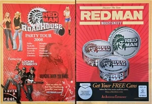 2008 - 2 PG DRUCK ANZEIGE - RED MAN FEUCHT STUFF ROADHOUSE PARTY TOUR LOCASH COWBOYS - Bild 1 von 1
