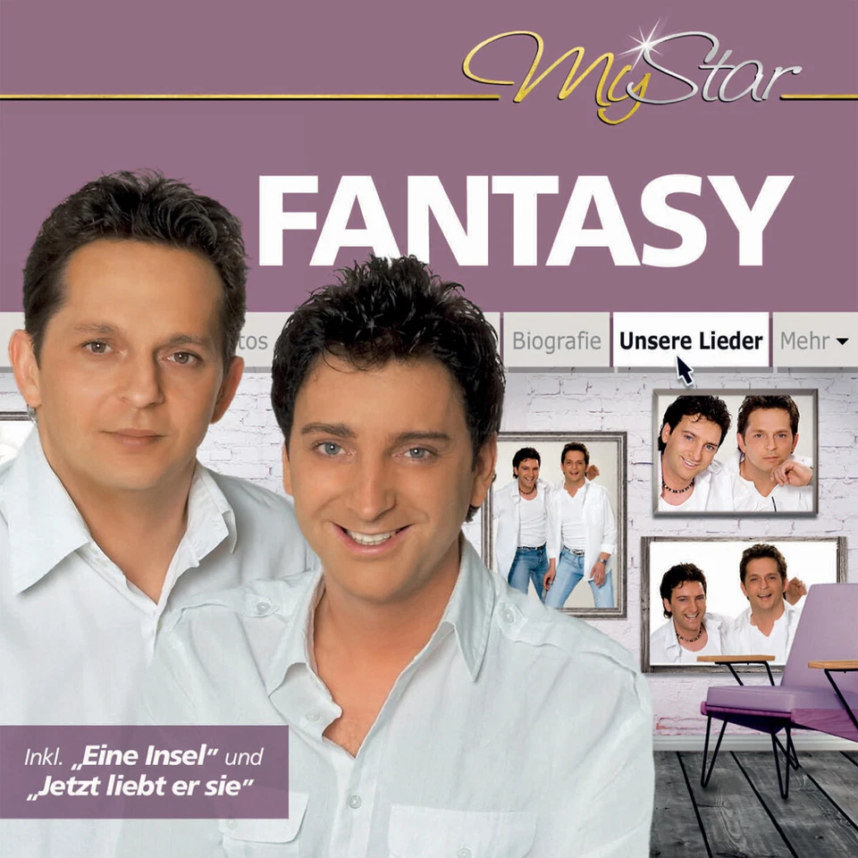 Fantasy CD My Star Best Of Hits Erfolge Sag Ich Will Dieser Tanz Angel Of Love + - Bild 1 von 2