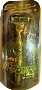 Rasoio Gillette M3 Power A Mach3 Innovazione Fuori Produzione - Foto 1 di 2