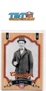 2012 Panini Cooperstown  #15 A.G. Spalding MLB Executive