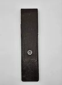 Vintage Montblanc Meisterstück Etui 2 Schreibgeräte Dunkelbraun - Bild 1 von 9