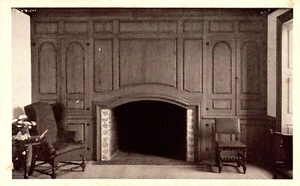 The Parlor Black & White Postcard Unposted - Picture 1 of 2
