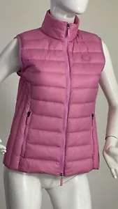ARMANI Exchange down vest women Pink ,Zipper Size M - Picture 1 of 14