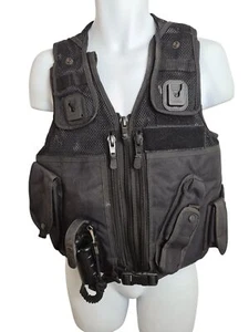 Chaleco Táctico Utilitario Ártico con Bolsas Protección de Seguridad Airsoft Seguridad - Imagen 1 de 8