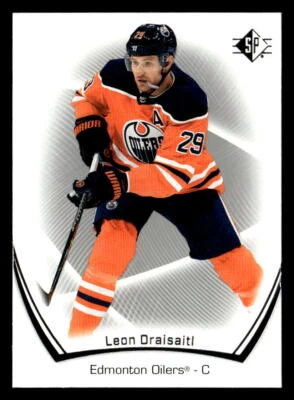 2021 Upper Deck SP #52 Leon Draisaitl NM/MINT - Image 1 of 2