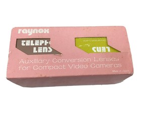 Raynox Telephoto Wide Angle Video Kit 0.7x 1.5x Lens For Compact Video Camera