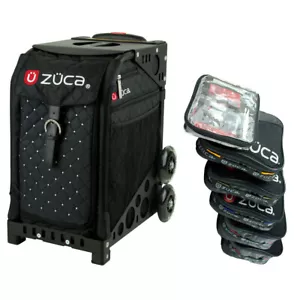 Zuca Bag w/ Black Frame and Special 5 Packing Pouches Toiletry Bag Bundle - Picture 1 of 6