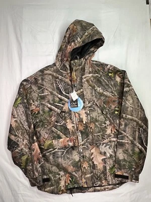 TrueTimber Kanati Camo Men's Rainproof Silent Hide Jacket Size M Dale Jr. - Image 1 of 4