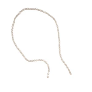 Cadena de cuentas de vidrio perlado de 4 mm para fabricación de joyas - TPG4PEARL - Imagen 1 de 1