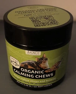 Akongy - Salmon Flavored Organic Calming Chews - 150 soft chews - Exp. 07/24/26 - Picture 1 of 3