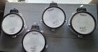  4 Roland PD-80 Mesh Drum  Pads Plus Various Other Drum Pads