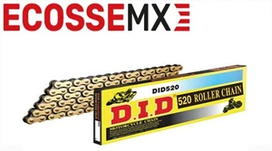 KTM DID Gold Chain 520 X 120 L High Quality chain EXC XC 125 150 200 250 300 - Picture 1 of 2