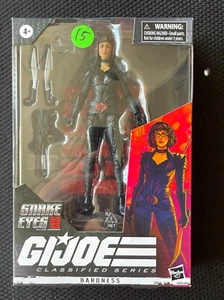 🚀Baroness🚀GI Joe Classified Snake Eyes Film NICHT NEUWERTIG SIEHE BILDER 2020 - Bild 1 von 3