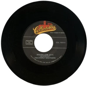 THE EVERLY BROTHERS "BYE BYE LOVE c/w TAKE A MESSAGE TO MARY" 1957 ROCK 'N ROLL - Picture 1 of 2