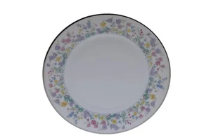 Noritake Spring Garden 2551 Flowers Silver 6 3/8" Bread Plate - Picture 1 of 2