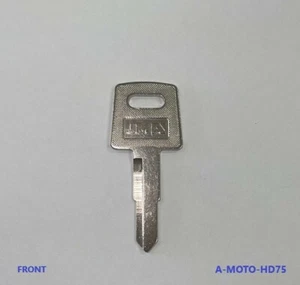 Motorcycle key Honda HD75 Fits: Elite, Magna, Shadow, Nighthawk - Picture 1 of 2