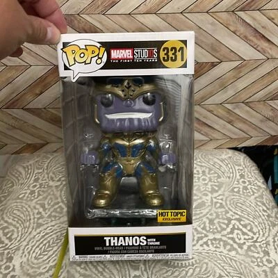 Funko POP! Marvel First 10 Years Thanos with Throne #331 Vinyl Figure - Image 1 of 4