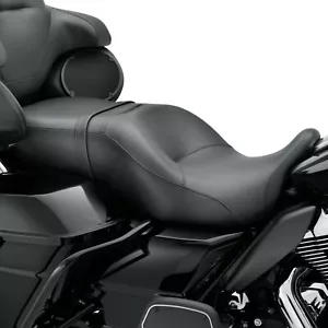Harley-Davidson 52000128 Sundowner asiento con canastilla profundo liso - Smooth '14+ Touring - Imagen 1 de 2