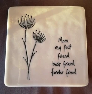 Porcelain Coasters Mom The Friend - Picture 1 of 2