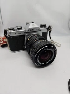 Asahi Pentax K1000 SLR with Pentax 40-80mm f/2.8~4 Lens - Near Mint Condition - Picture 1 of 5