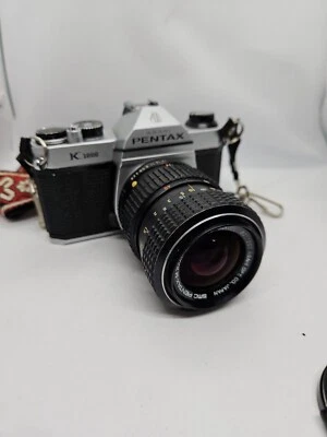 Asahi Pentax K1000 SLR with Pentax 40-80mm f/2.8~4 Lens - Near Mint Condition - Image 1 of 4