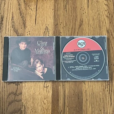 Clint Black Martina McBride Still Holding On Singles (2) CDs Promo Versions RCA - Image 1 of 4