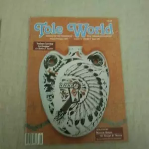 Tole World Magazin 2 Ausgaben 1991 Tole Deko Malanleitung Muster - Bild 1 von 3