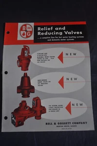 1956 Relief & Reducing Valves by Bell & Gossett - Bild 1 von 2