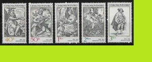 Cecoslovacchia 1982 tema musicale - serie completa 5 francobolli - nuovo di zecca - Foto 1 di 1